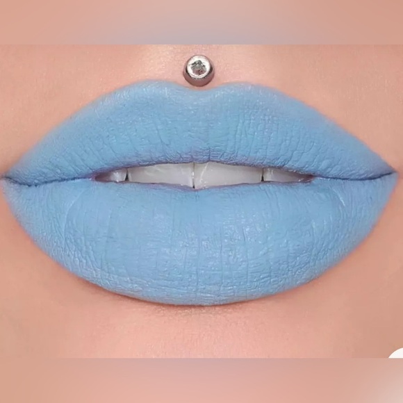 Jefree Star Lipstick Jaw Breaker Velvet Trap Cosmetic Makeup Blue New - Picture 2 of 3